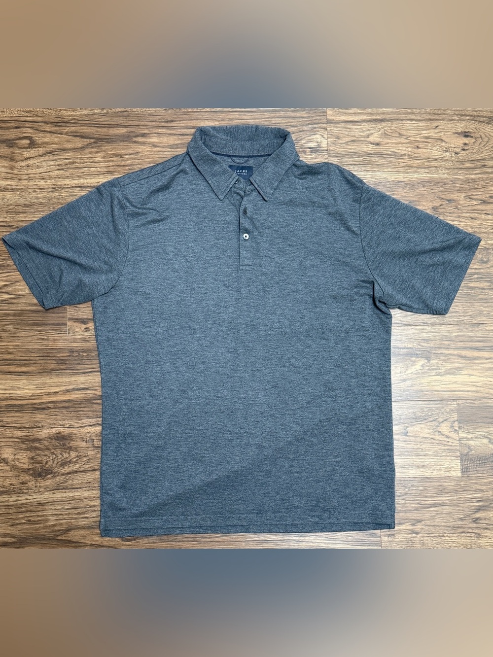 Jachs Men's Gray Heather Polo Shirt